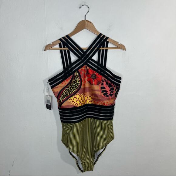 Averie Narelle Cross-over One Piece Swimsuit Size XXL NWT - Picture 13 of 14